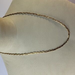 Napier Gold Chain 30” Chain 1/4" Width